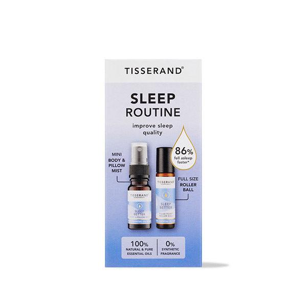Tisserand Sleep Routine Duo calming mist and roller ball - British product
