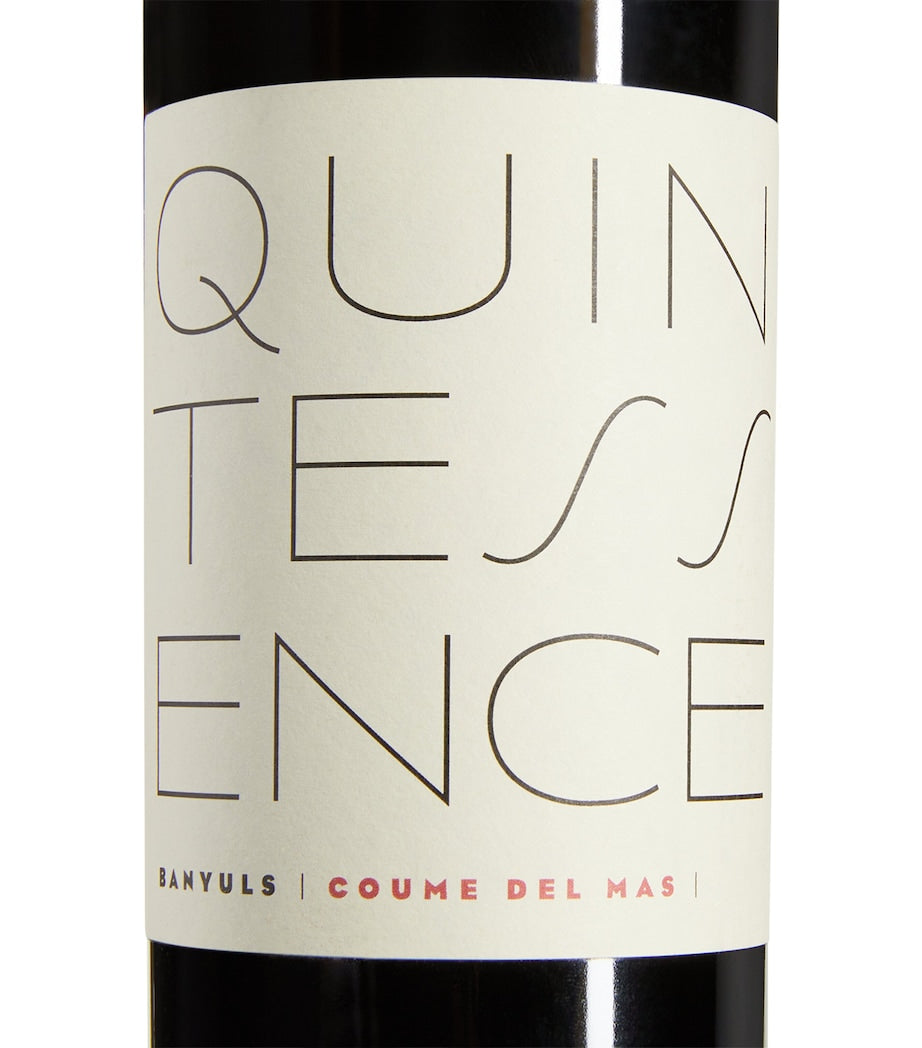 Coume del Mas Banyuls Quintessence 2017 fortified wine 75cl - British product