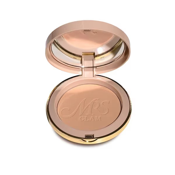 BPerfect Mrs Glam Glorious Skin Powder Foundation 02 Light Gold - British product