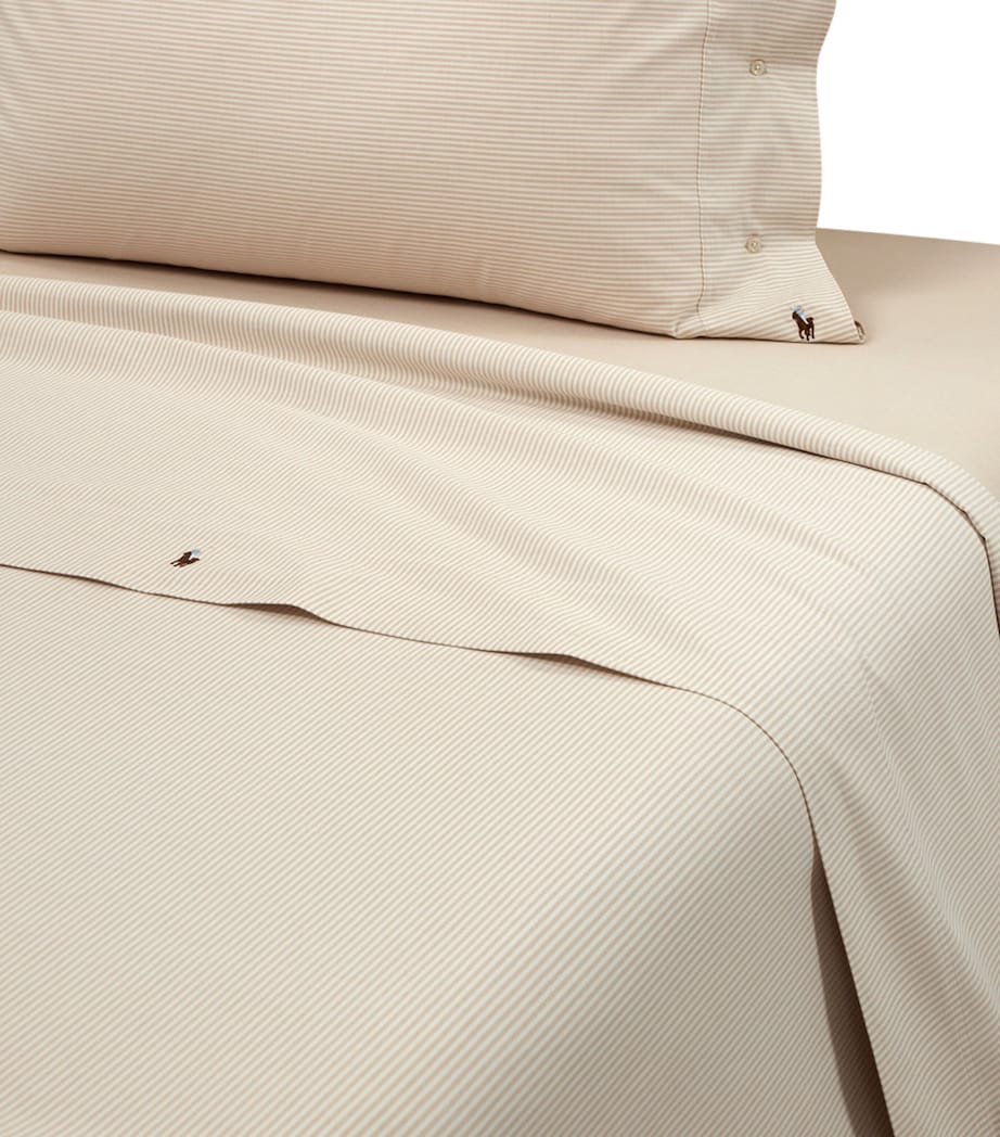 Ralph Lauren Oxford Super King flat sheet 270x280cm - British product
