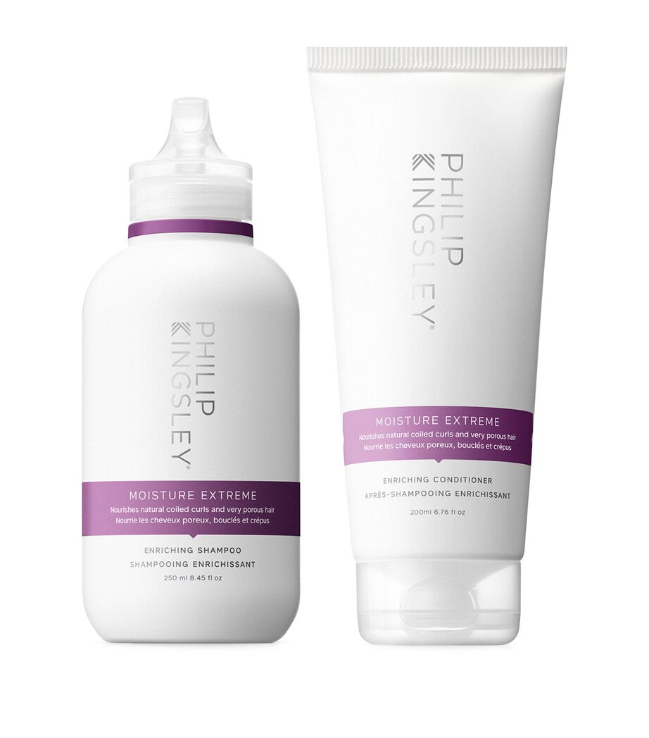 Philip Kingsley Moisture Extreme shampoo and conditioner set, imported from the UK