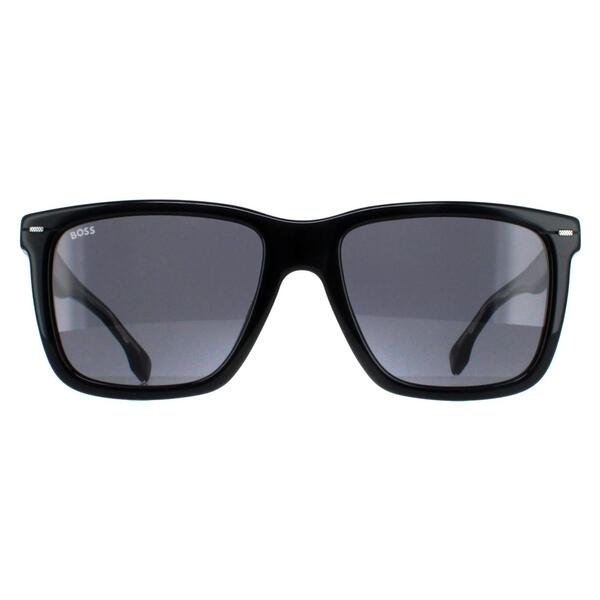 Hugo Boss sunglasses BOSS 1317/S black square acetate, imported from the UK