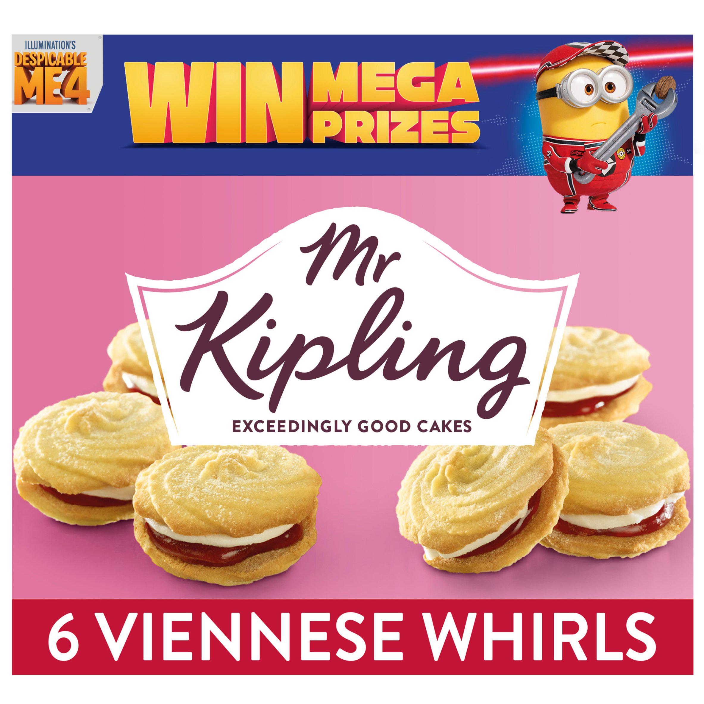 Mr Kipling Vienesse Whirl Cakes x6 GOODS Sainsburys   