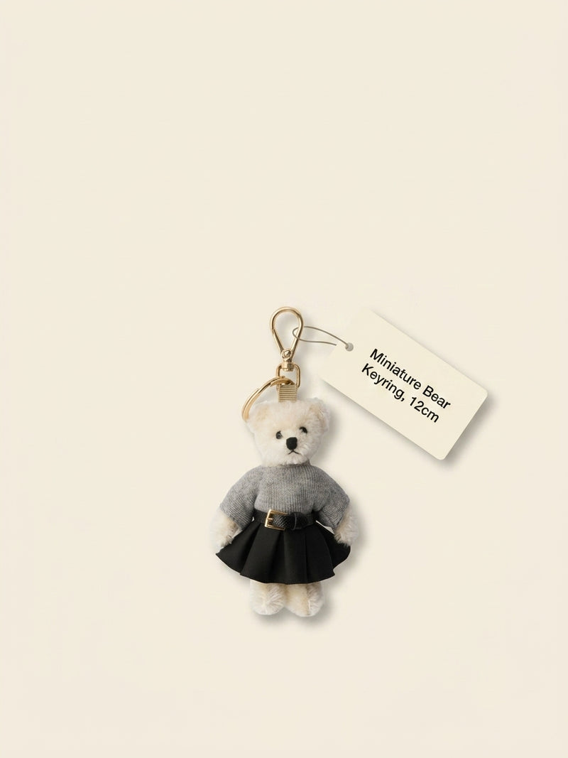 Prada teddy keychain charm 11cm, imported from the UK