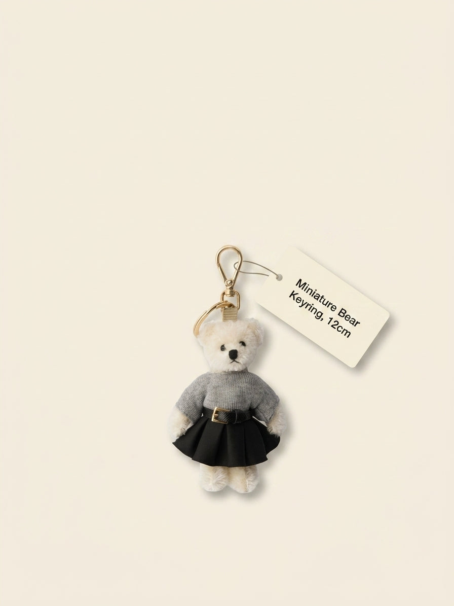 Prada teddy keychain charm 11cm, imported from the UK