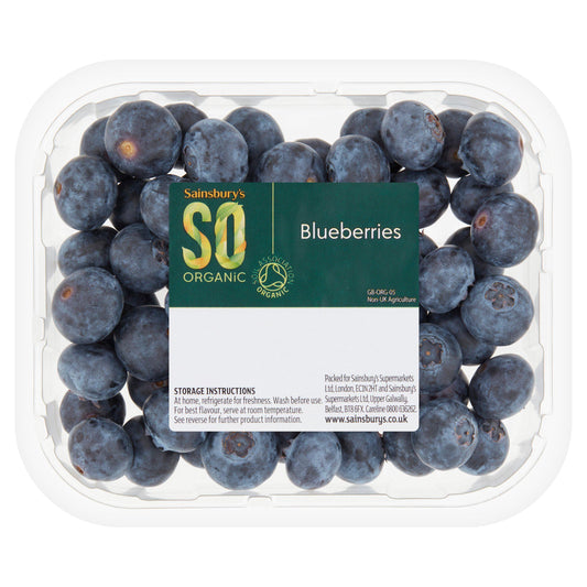 Sainsbury's Blueberries, SO Organic 150g GOODS Sainsburys   