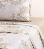 Yves Delorme double flat sheet in organic cotton, 240cm x 295cm (British brand)