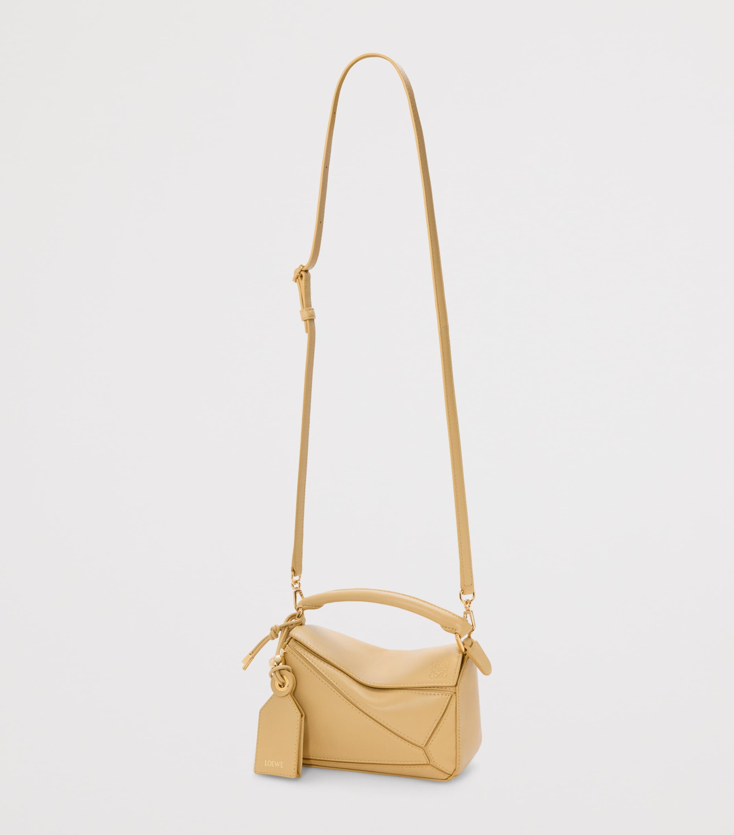LOEWE Mini Featherlight Puzzle handbag H12.5cm x W17.5cm x D7.5cm - British product