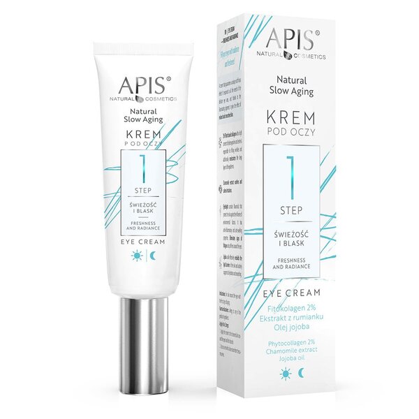 APIS Slow Aging eye cream 15ml, imported from the UK
