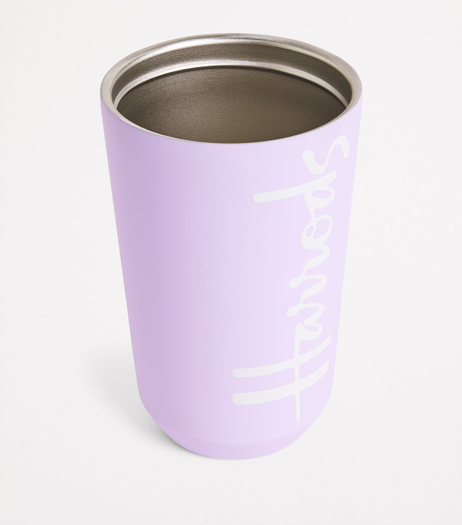 Harrods logo travel cup approximately 15cm tall, UK version