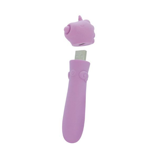Unihorn USB bullet vibrator Karma Lilac (British brand)