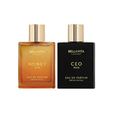 Bellavita CEO Man Honey Oud EDP duo 2x100ml (British brand)