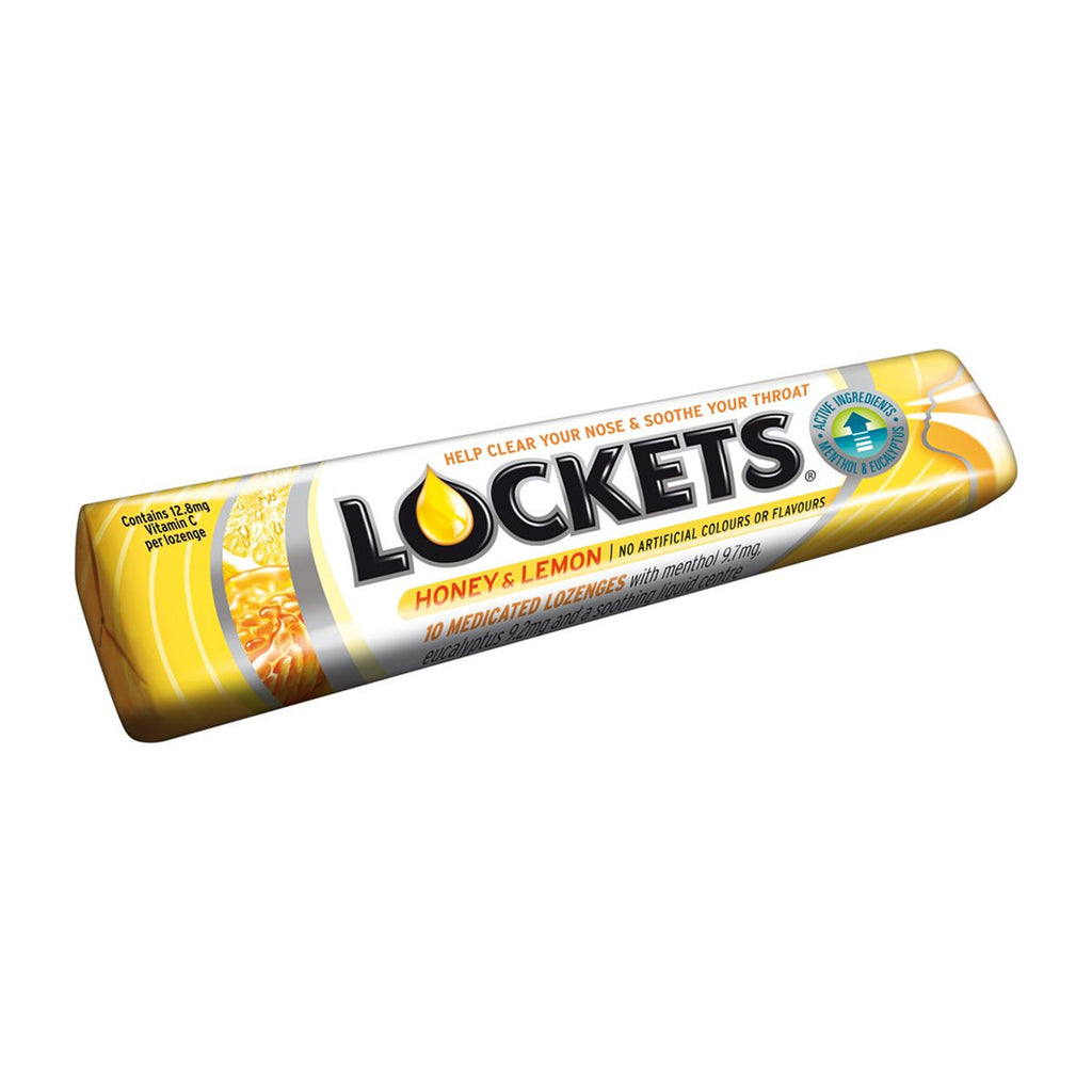 Lockets Honey & Lemon - 10 Lozenges