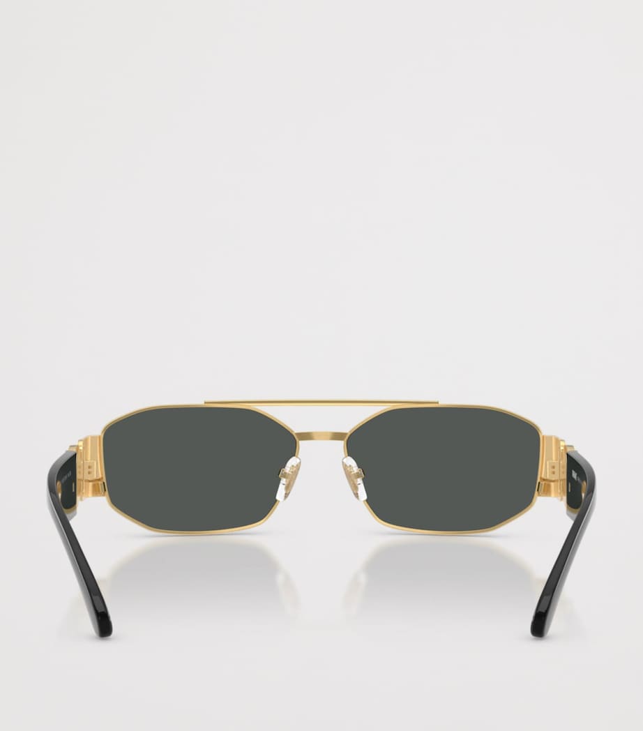 Versace VE2287 rectangular metal sunglasses - British product