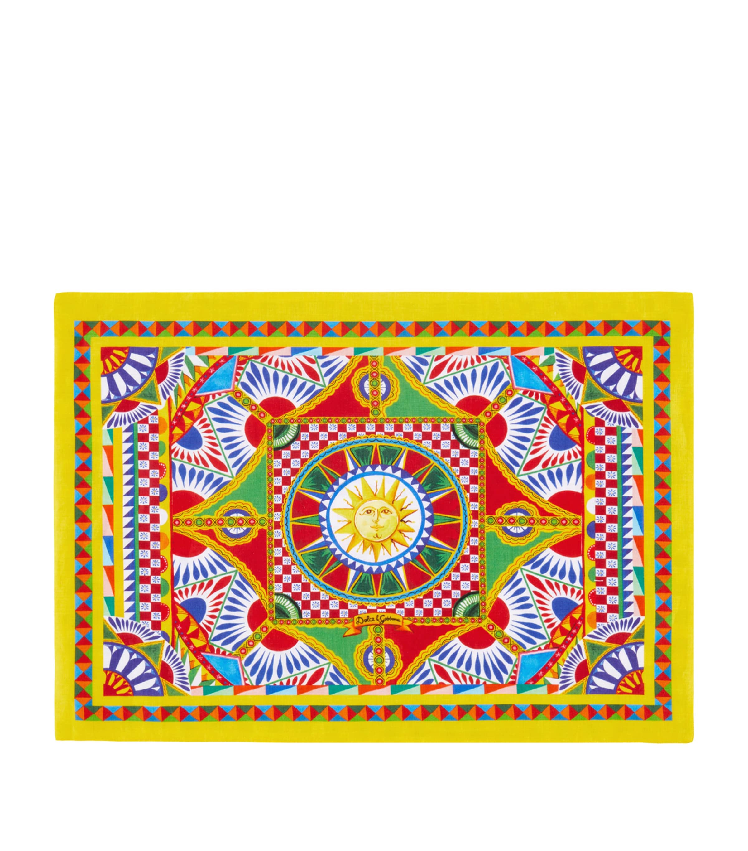 Dolce&Gabbana Carretto placemat and napkin set - British product