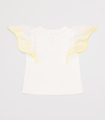 Blouse en coton bio brodé Chloé Kids Harrods (6-36 mois) - Acheter en ligne sur McGrocer