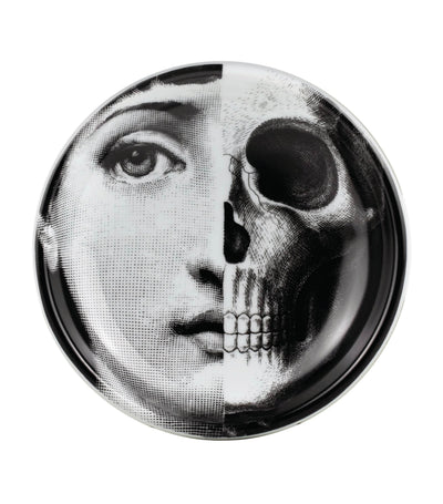 Harrods Ashtray with Face and Skull Design, Tema e Variazioni No. 288, Approx. 3.5cm H x 13cm W- Buy online at McGrocer