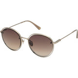 Nina Ricci brown metal sunglasses, imported from the UK
