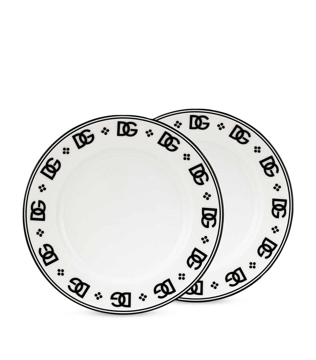 Dolce&Gabbana DG logo bread plates 17cm - British product