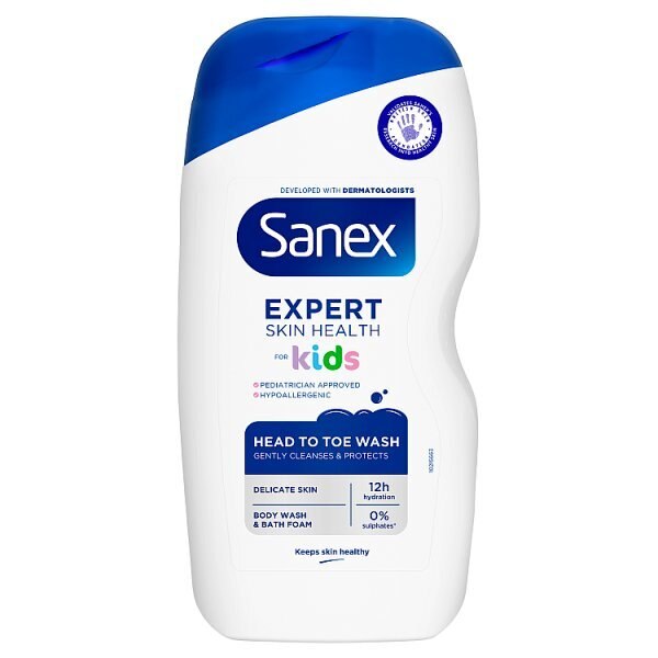 Sanex Expert Head to Toe Body Wash for Kids 450ml GOODS Superdrug   