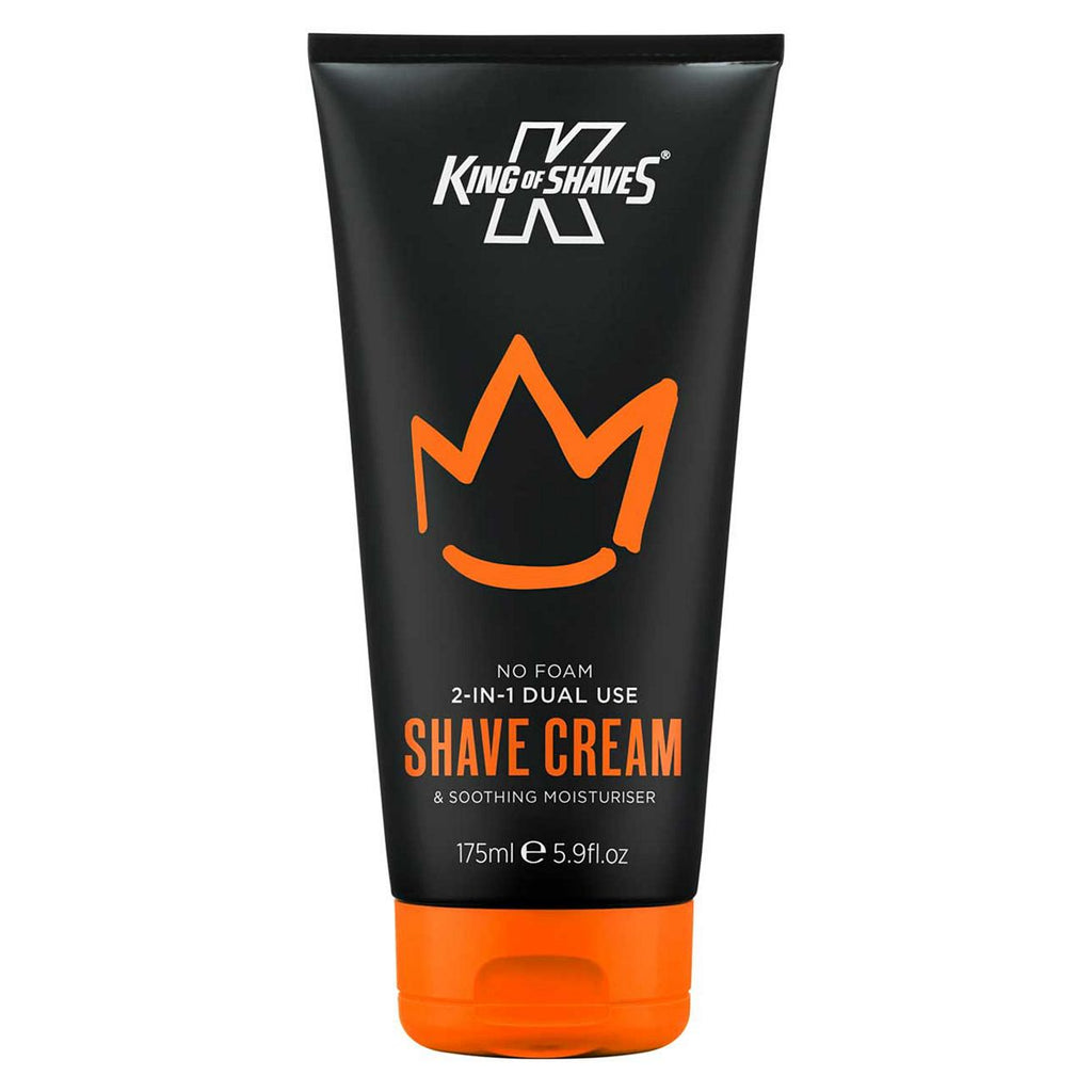 King of Shaves Dual-Use 2-in-1 Shave Cream & Daily Moisturiser 175ml