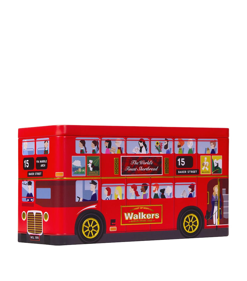 Walkers London bus shortbread tin 250g (British brand)