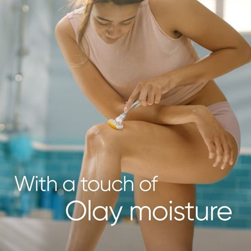Venus ComfortGlide women's razor with coconut and Olay 8 blades (British brand)