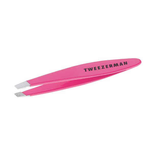 Tweezerman Pink Oval Mini Slant Tweezer GOODS Superdrug   