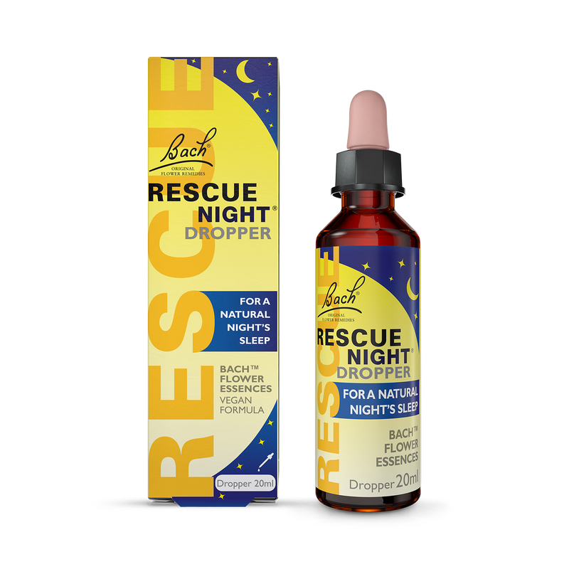 Bach Rescue Remedy Night flower essence 20ml (British brand)