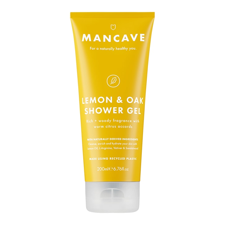 ManCave Lemon & Oak Shower Gel 200ml Mens Washing & Bathing Holland&Barrett   