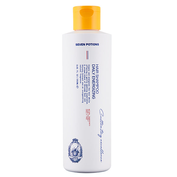 Seven Potions Daily Energizing Shampoo 250ml (British brand)