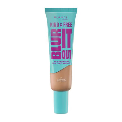 Superdrug Rimmel Kind & Free Blur It Out Mattifying Skin Tint 201 Classic Beige- Buy online at McGrocer