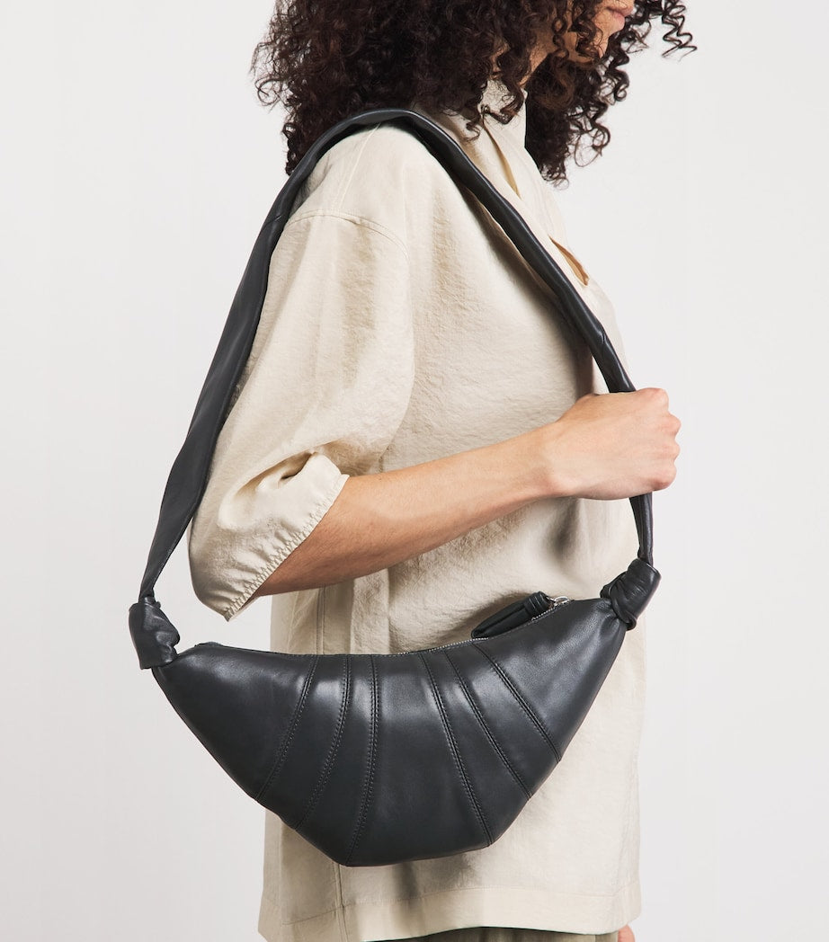 Lemaire small leather croissant bag - British product