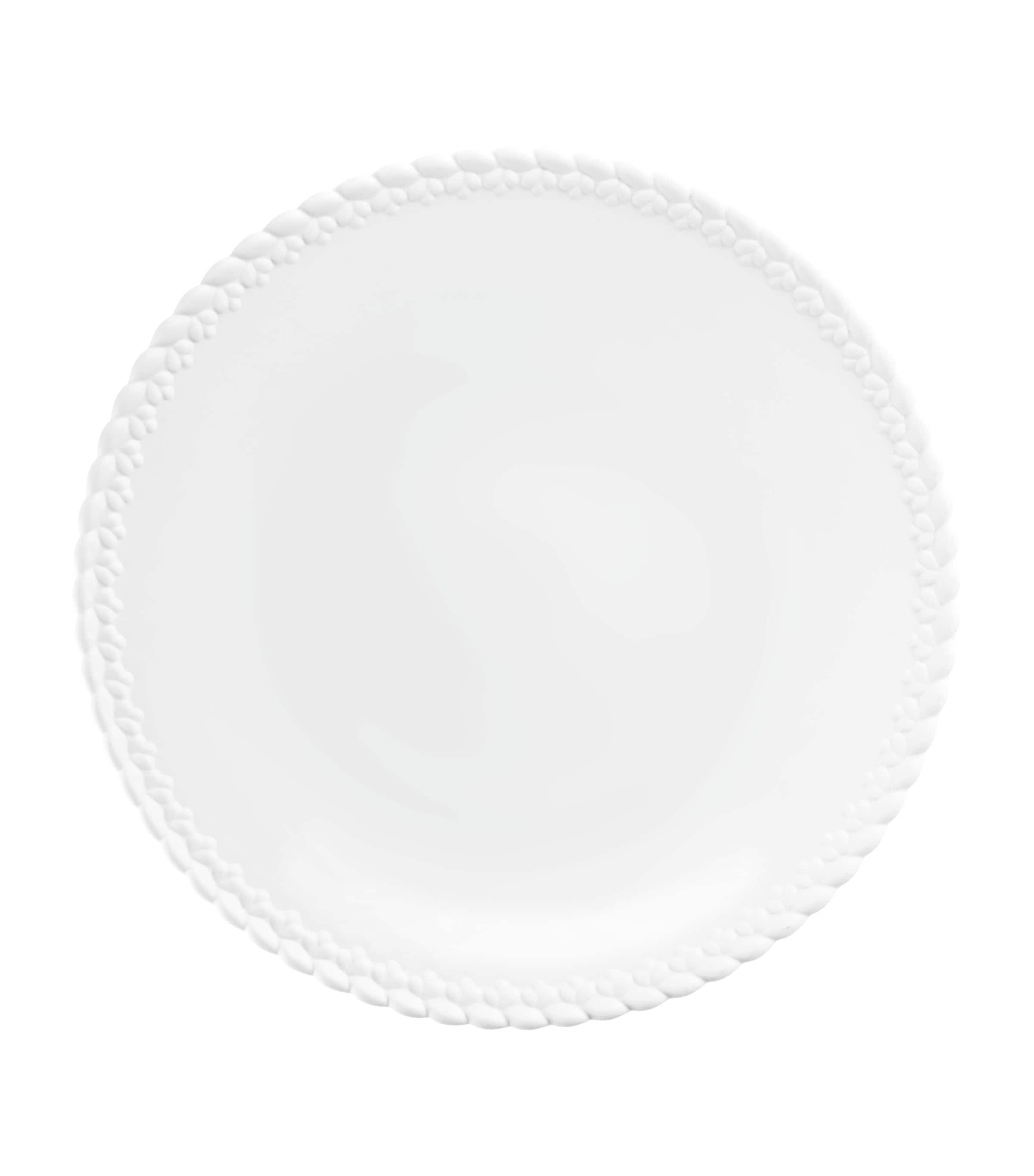 Christofle porcelain dinner plate with braided edge 27cm - British product