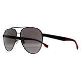 Hugo Boss BOSS 1485/S grey men's acetate sunglasses, imported from the UK