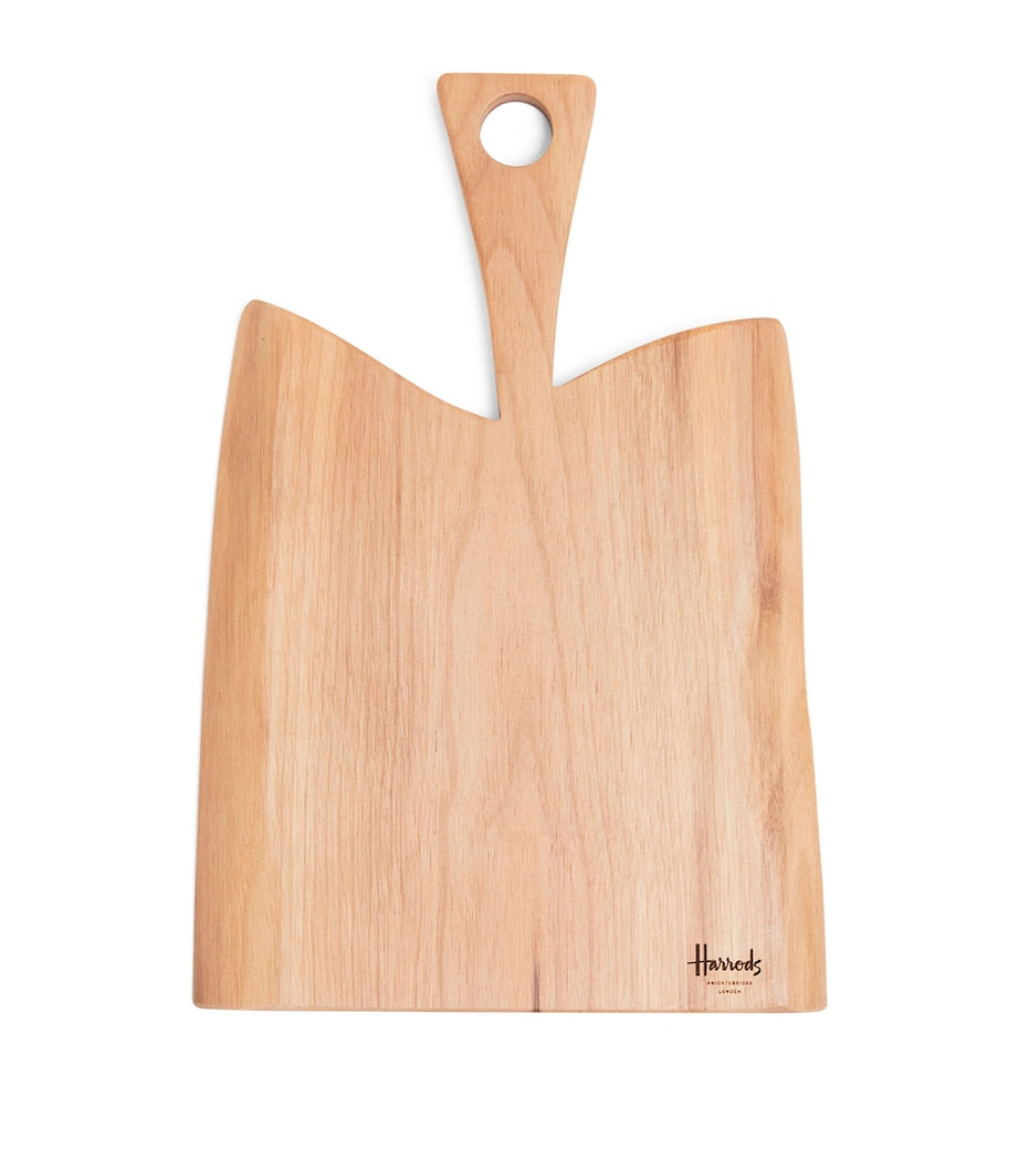 Harrods medium walnut wood chopping board, UK version