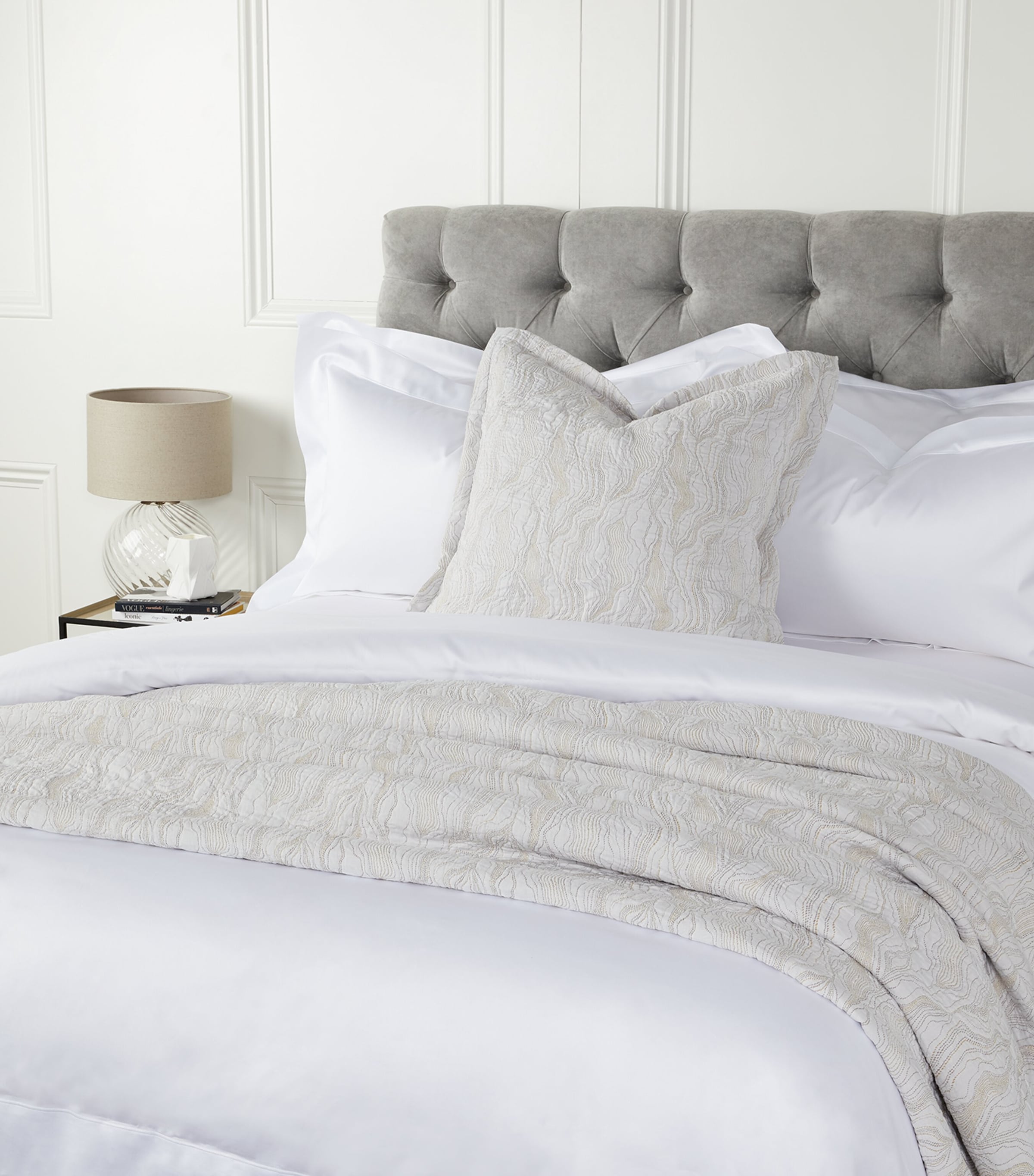 Celso De Lemos Bourdon Super King Duvet Cover 260cm x 220cm - British product