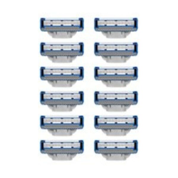 King of Shaves K3 razor handle with 12 blades, UK version