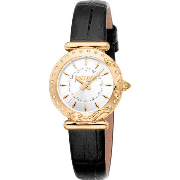 Just Cavalli black ladies Animalier Stella Snake watch (British brand)
