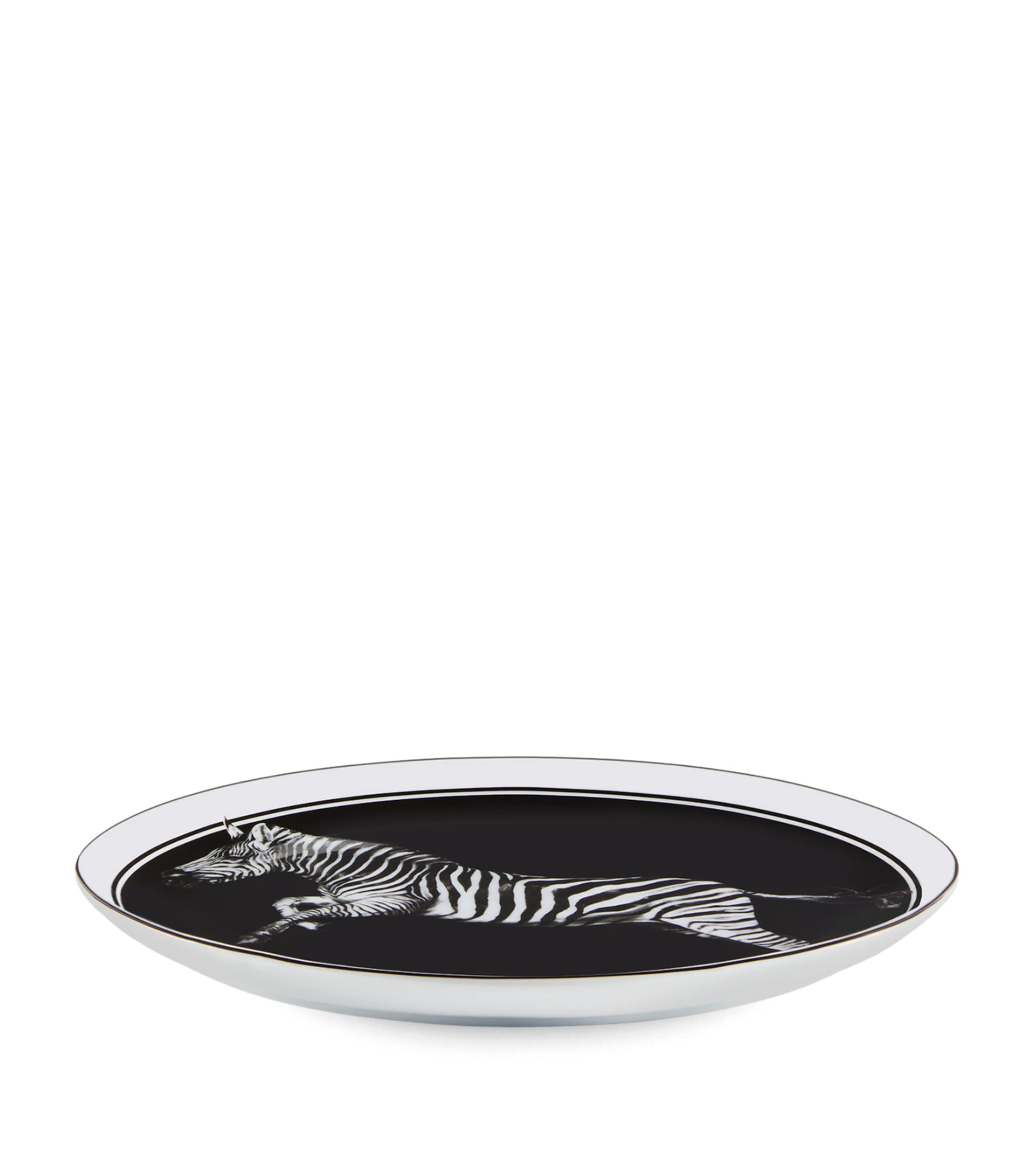 Dolce&Gabbana serving plate zebra design 45.5cm - British product