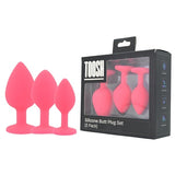 Loving Joy Toosh Metal Butt Plug Gold Set of 3