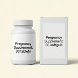 Pregnancy Support Multi-Nutrient Tablets and Omega-3 Capsules Dual Pack 30+30 Count