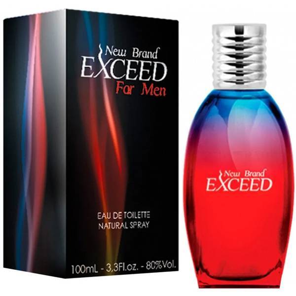 New Brand Exceed for Men 100ml eau de toilette spray, UK version