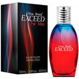 New Brand Exceed for Men 100ml eau de toilette spray, UK version