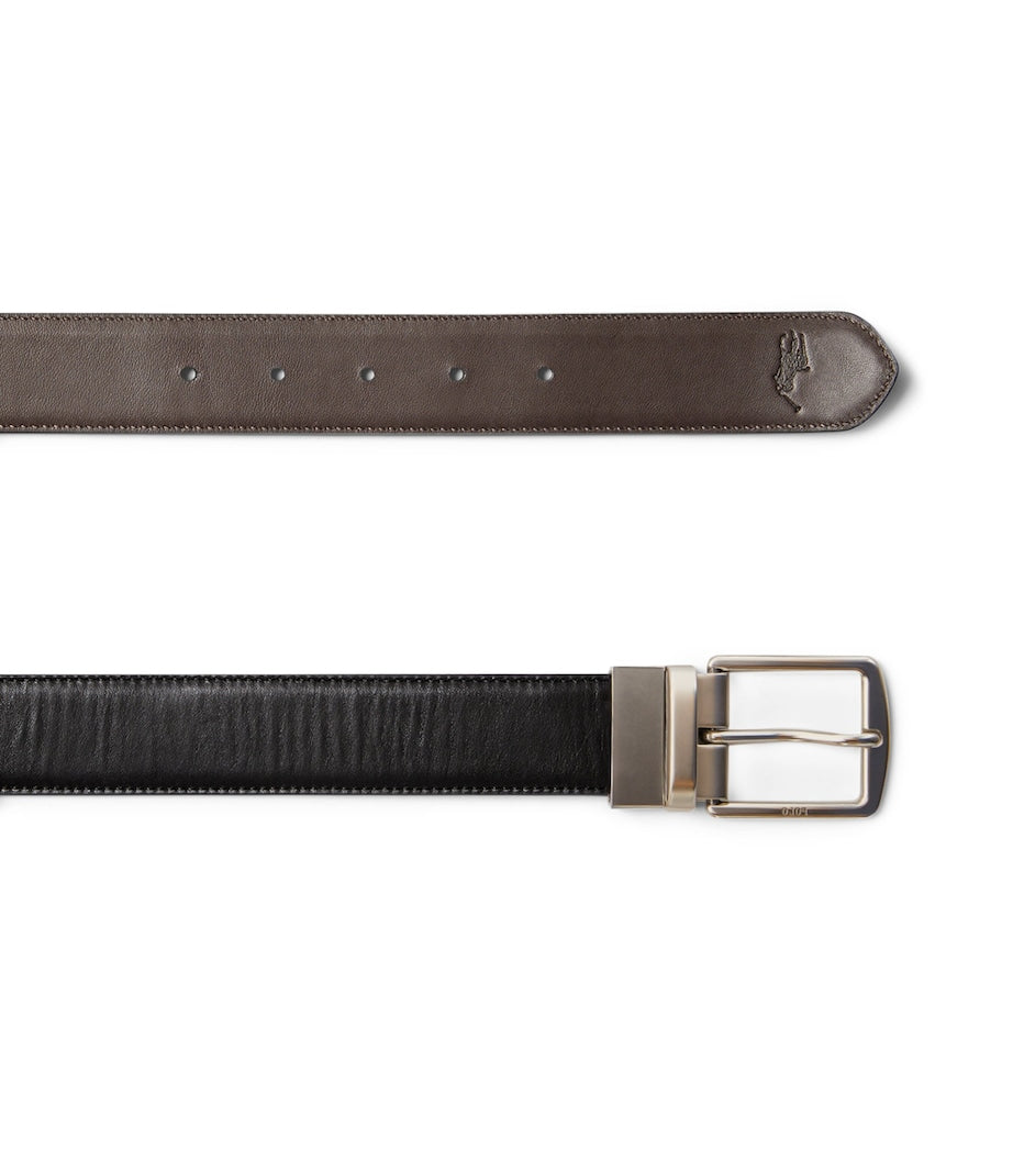 Polo Ralph Lauren leather belt and card holder gift set (British brand)