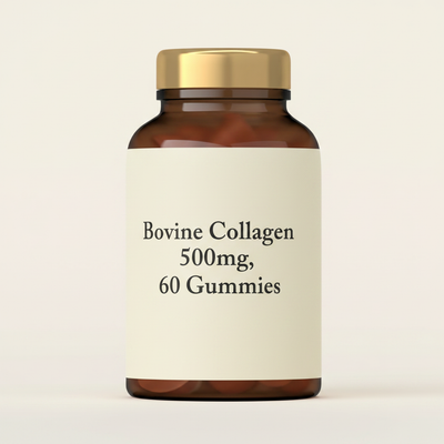 Holland & Barrett Bovint Kollagen Jordbær Hudstøtte Gummier 60 Enheter