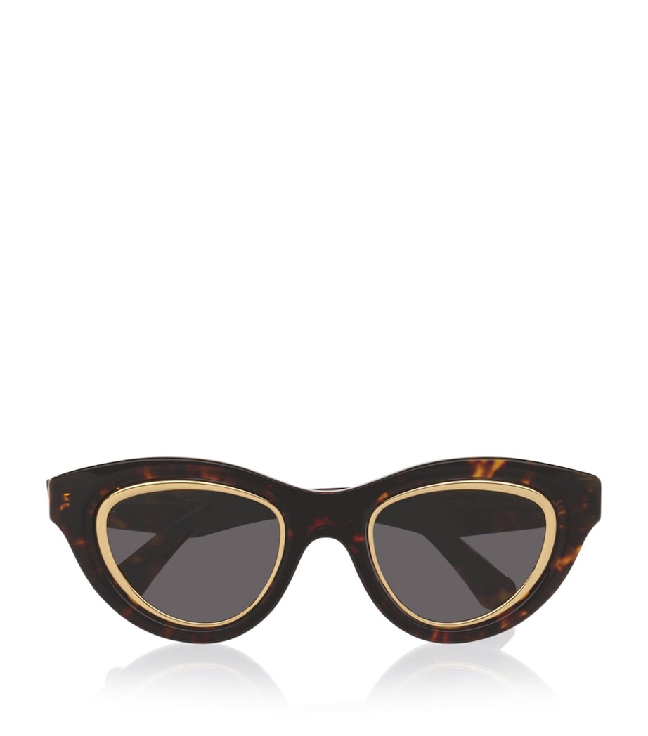 LOEWE mini cat eye sunglasses with Anagram plaque (British brand)