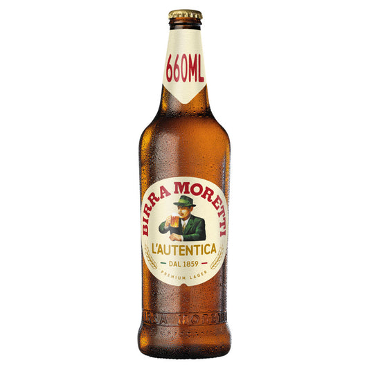 Birra Moretti Premium Lager Beer Bottle GOODS ASDA   