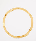 Saint Laurent Cassandre scarf ring gold-tone brass (British brand)