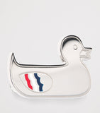 Thom Browne sterling silver duck tie bar, UK version